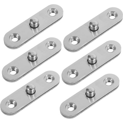 6 pièces Lot de Charnières Invisibles Pliables (1/5)