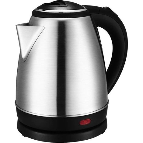 TrAdE Shop Traesio - Bollitore Elettrico Cordless Capacità 2 Litri Sc-20a In Acciaio Inox Luce Interna Blu - (1/5)