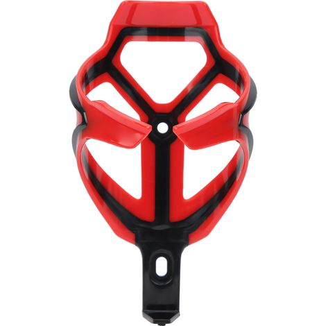 Porte-bidon de vélo de route élégant, support gourde VTT, accessoire cycliste (Noir Rouge) (1/5)