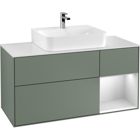 Villeroy & Boch F171MTGM Meuble sous-lavabo Finion F17