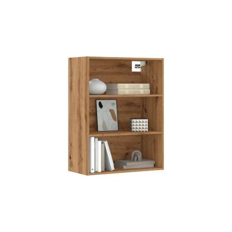 Armoire murale suspendue chêne artisanal 69,5x32,5x90 (1/5)