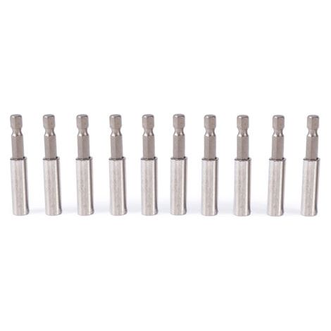 DEESSE SHOP-Tournevis à Changement Rapide 10 Pièces avec Tige, Douille D'extension, Support de Foret, Outils électriques Hexagonaux pour une Bonne concentricité, Antirouille, adapté aux (1/5)