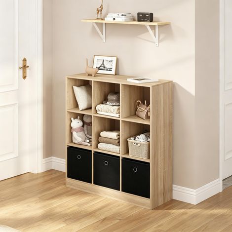 Étagère de cuisine, étagère cubique spacieuse, bibliothèque, étagère de rangement autoportante, buffet de salon, étagère de rangement (étagère seule) (1/5)