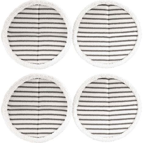 Lot de 4 tampons de rechange pour Bissell Spinwave - 2138
