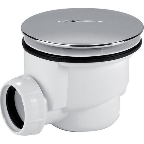 Bonde de douche ABS Chromé ø60 Nicoll