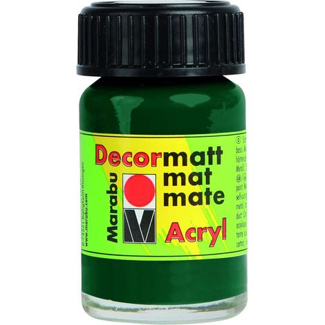 Decormatt Acryl Marabu 15 ml Verde Abete