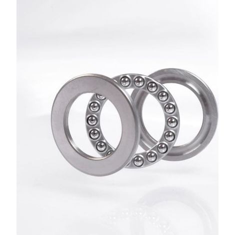 Rodamiento de bolas de ranura profunda axial 51202 B.12mm O.D. 32mm DI 15mm Stand. Rodamiento de rodillos de acero (100Cr6