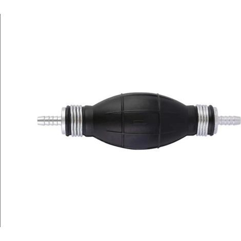 Fuel Pump 10mm Elbow Fuel Assembly Single-head Curved Fuel Pump Rubber+aluminum Alloy Hand Primer Bulb Type Boat Fuel Diesel Pump For Car Rv Boat Moto (1/5)