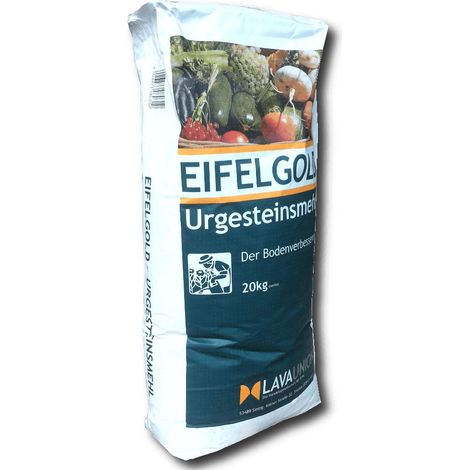 Lava Union Eifelgold Urgesteinsmehl Bodenaktivator Bodenverbesserer Wasserdepot