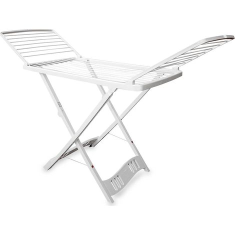 Tendedero plegable Pamayu 2 alas de resina 170x58x115cm