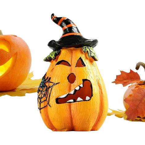 Décoration de Centres de Table Halloween Effrayants  Décoration de avec Chapeau de Sorcière Pour Porche, Jardin, Massif de Fleurs, Coin de Table, Fête, Vacances (1/5)
