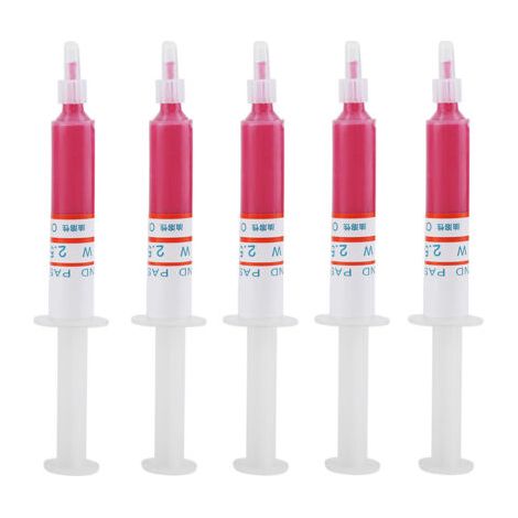 5-teiliges Set Diamantschleif- und Polierpaste, Schleifnadelrohr W2.5 4000 (1/5)