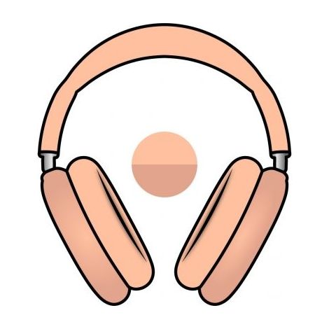 Auriculares Bluetooth Apple Airpods Max USB-C/ Naranja