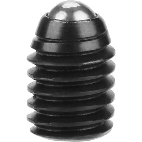 Jeu de 10 plongeurs à ressort à bille en acier au carbone à filetage hexagonal M6 (M610) (1/5)