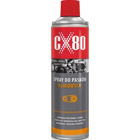Spray para correas trapezoidales 500 ml CX80