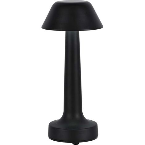 V-TAC VT-7566 Lampada da tavolo led 1W ricaricabile USB-C colore nero Touch Dimmerabile 3in1 - 10568 (1/5)