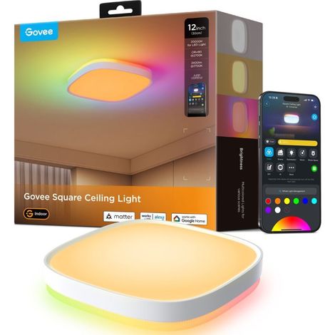 Lampada govee h80a4 RGBWW RGBIC 2400 lm 30,5 cm (1/3)