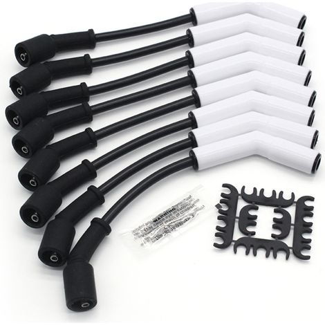 Juego de cables de encendido ACCEL 9070C - Tapa de cerámica Extreme 9000 - para motores GM LS3/LS4/LS7/LT (1/5)