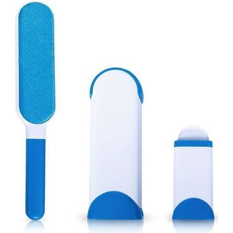 3pcs - set brosses de nettoyage pour brosse poils de chien vêtements dispositif à pâtes brosse brosse outil de nettoyage (1/4)