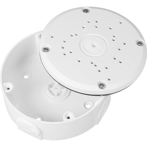 Boîte de Jonction Étanche Facile à Installer Alliage D'aluminium et Abs pour Caméra Extérieure pour Câbles et Plafond Intérieur (1/5)