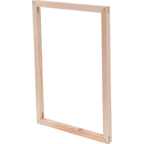 1 ensemble de cadres pour peinture à l'huile, cadre en bois massif pour toile, accessoire pour les arts créatifs. (1/5)
