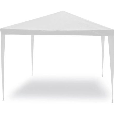 Linea Garden Friend Gazebo Facile Bianco, Struttura In Acciaio, 3 x 2 M