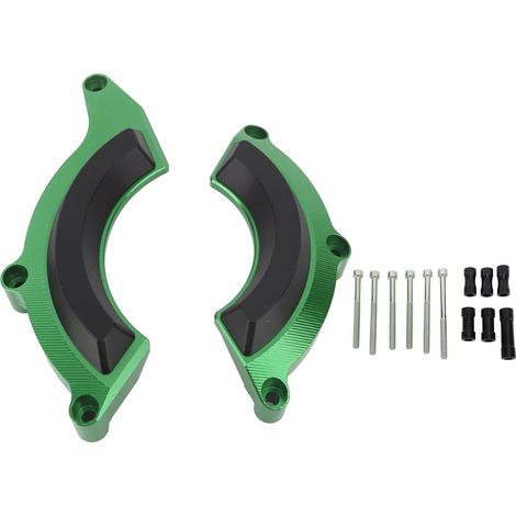 Protection de stator moteur, couvercle anti-choc en alliage d'aluminium robuste pour Z900 2017 à 2019, vert (1/5)
