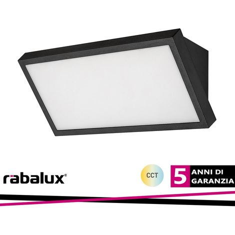 RAPLA2,OUTD.WALL, LED18W, L26,5CM CCT (3000-4000-6500K) - Luce FREDDA (1/3)
