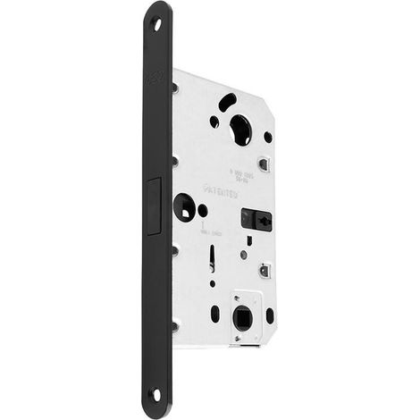 picaporte magnético wave entrada 50 puerta batiente de baño acabado cromo cepillad acabado negro mate