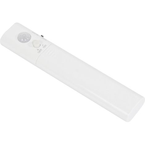 Bande led à pile blanche 1m avec détecteur de mouvement 2,5W (1/4)