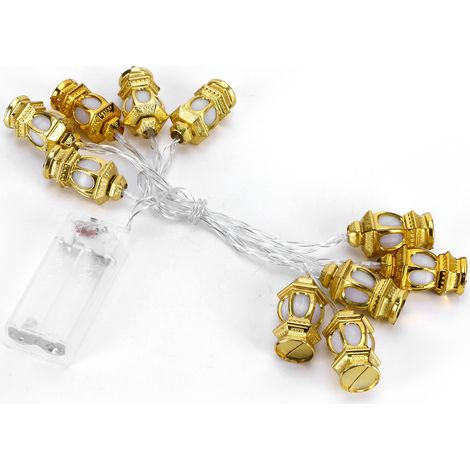 Guirlande lumineuse décorative en forme de bouteille de kérosène pour Ramadan Aïd fête musulmane (1/5)