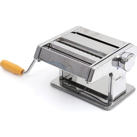 Machine pour Faire des Pâtes, Machine à Pâtes, Spaghettis, Tagliatelles, Lasagnes, 6 Réglages d'épaisseur de 0,5 à 3 mm (1/5)