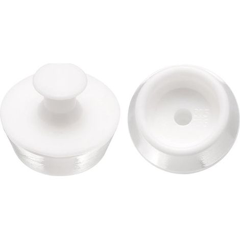 2 teiliges Set Abflussstopfen Silikon Badewannenstopfen Badezimmer Abflussstopfen mit Griff für Küchenabflüsse von 2,8 bis 2,9 cm für Waschküchen (1/5)