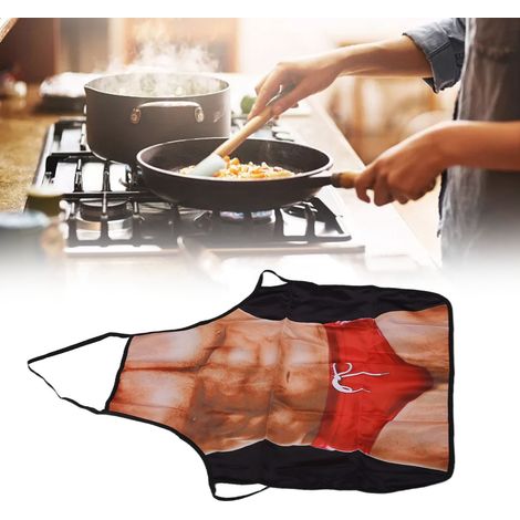 Tablier pour hommes musclés - Tablier original et créatif (1/5)