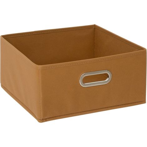Cestino in velluto mix n modul 31x15cm giallo senape - 5five