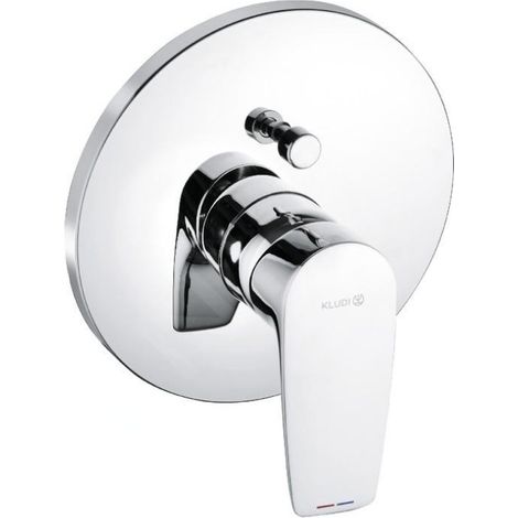 Kludi Pure&Solid - Mitigeur à encastrer pour 2 sorties, chrome 346570575 (1/2)