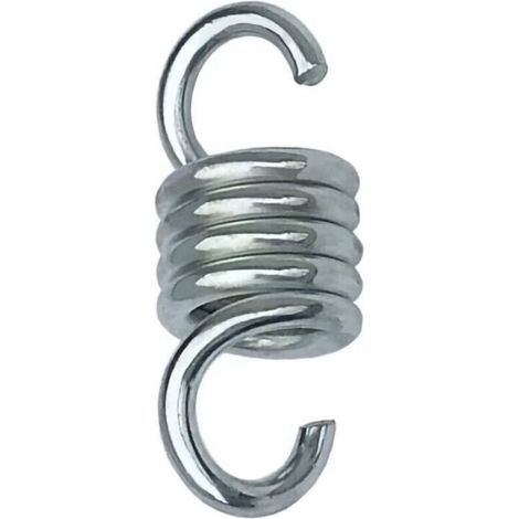 Accessoires pour fauteuil suspendu,Ressort de hamac - En acier galvanisé trempé - Pour chaises de hamac suspendues et balançoires de porche - Capacité de charge de 270 kg