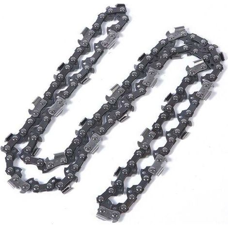Chaîne de tronçonneuse de 35 cm 3/8" LP 52 maillons d'entraînement, 1 Pièces Chaîne de Tronçonneuse, Compatible avec Bosch, Makita, Husqvarna, Dolmar, Einhell, Makita DUC353Z, etc