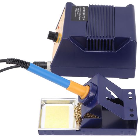 Station de soudage à température réglable, 90 W, 939 A, entrée 110-220 V, prise UE (1/5)