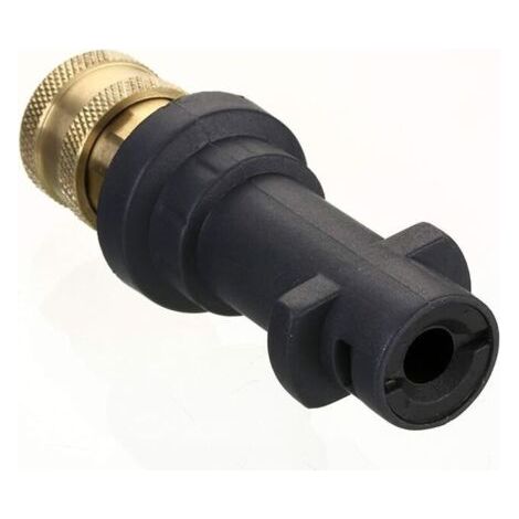 1 adaptateur de pistolet pour nettoyeur haute pression, raccord de nettoyeur, raccord de nettoyeur avec raccord rapide 1/4'' - compatible avec Karcher K2, K3, K4, K5, K6, K7 uniquement. (1/4)