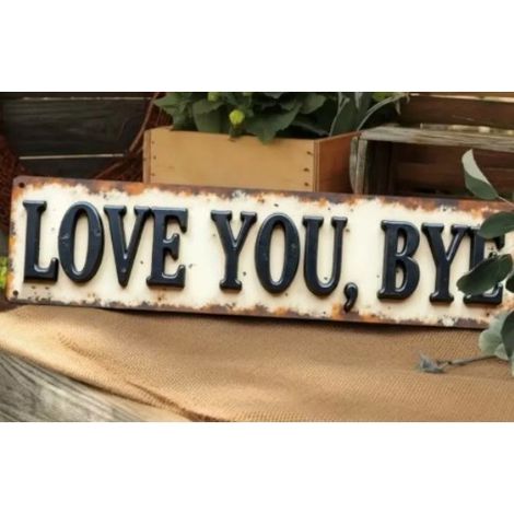 New Retro Metal Wall Sign - Farmhouse Style Forest Theme Home Decor - B - Medium Size