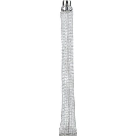 Filtro in Maglia di Acciaio 1/2in NPT per la produzione di Birra Casa - Secchio di Birra e di un Serbatoio di Succo di frutta (12in) (1/5)