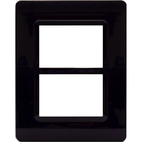 Placca Tecn.44 Grigio Scuro 3+3M AVE 44PY033GSL