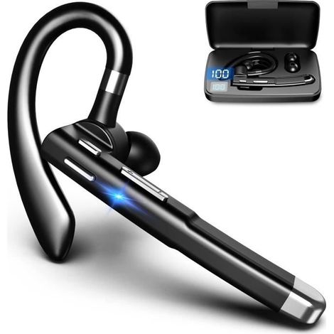 Ecouteurs Bluetooth sans Fil Casque Bluetooth Oreillette Bluetooth (1/4)