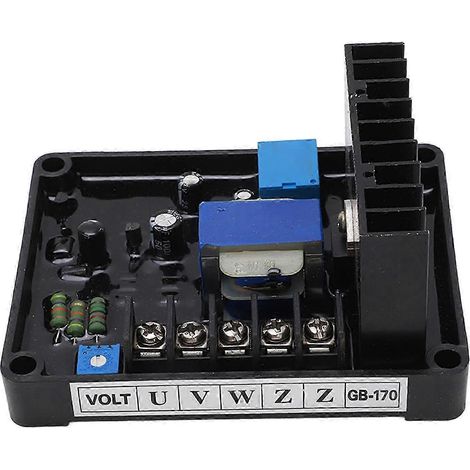GB170 Dreiphasen-400-V-Wechselspannungsregler, Niedrigdrehzahlschutz, AVR für Generatoren, integrierte Bürsten, optimale Zuverlässigkeit (1/5)