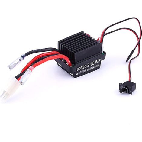 Compatibile con regolatore di velocità ESC 320A, regolatore ESC a spazzole 6-12V per camion, auto, barche RC, telecomandati