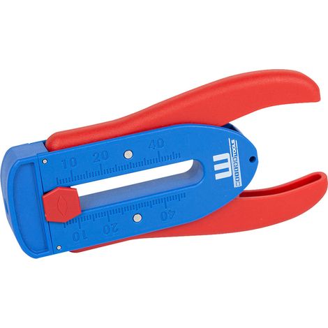 WEICON Precision Cable Stripper and Fast Wire Stripping Pliers for 0.12-0.8 mm (AWG 36-20) with Automatic Stripping Function
