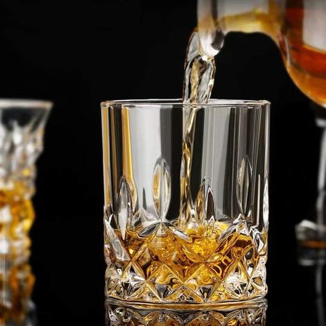 Bicchieri da whisky in cristallo LUXITO Javell da 300 ml, set da 6 (1/5)