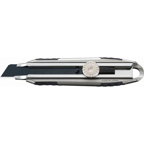 Couteau utilitaire OLFA en aluminium avec verrouillage manuel et lame extra tranchante de 18 mm (1/5)