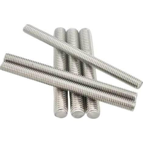 Tige filetée entièrement métrique en acier inoxydable 304 M3 M4 (1/5)
